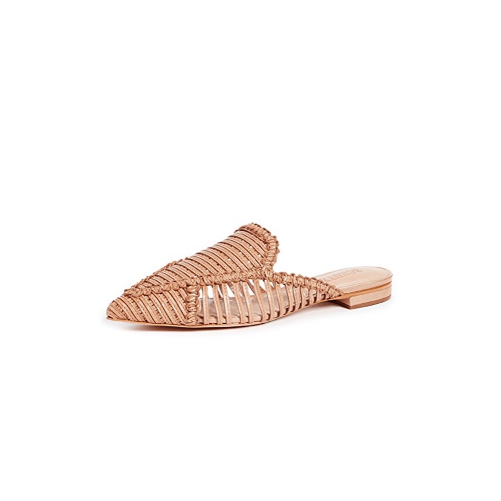 SCHUTZ Marli Huarache mule - desert color, 7.5